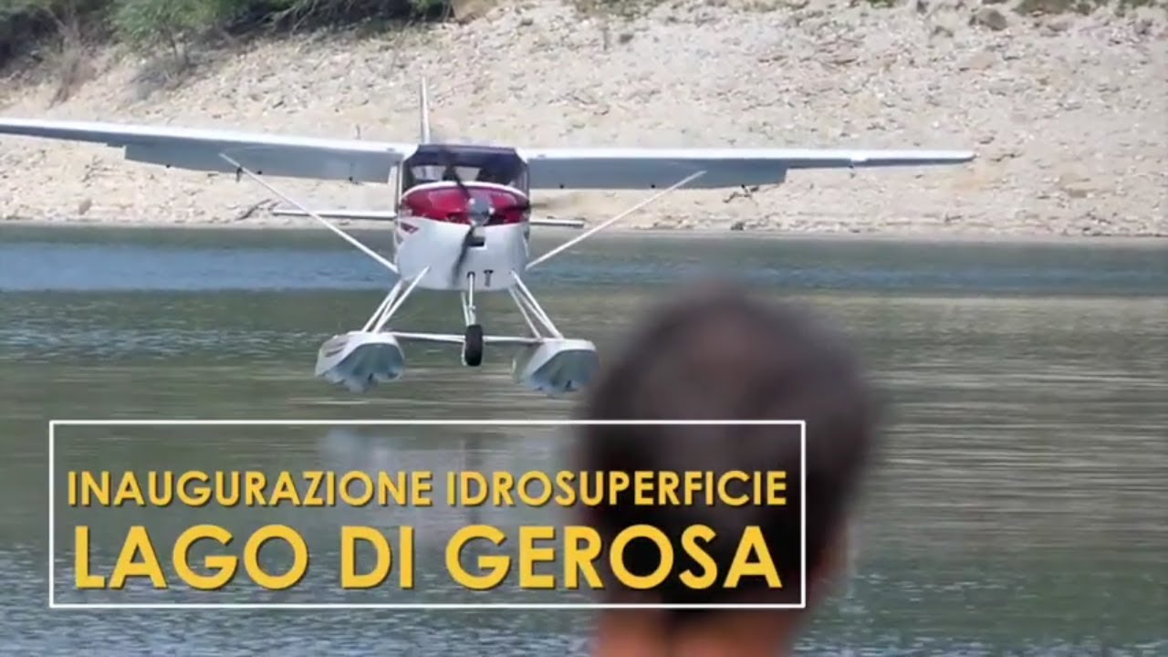New Seaplane Base Lago Gerosa in Italy - Ascoli Piceno (italian language)