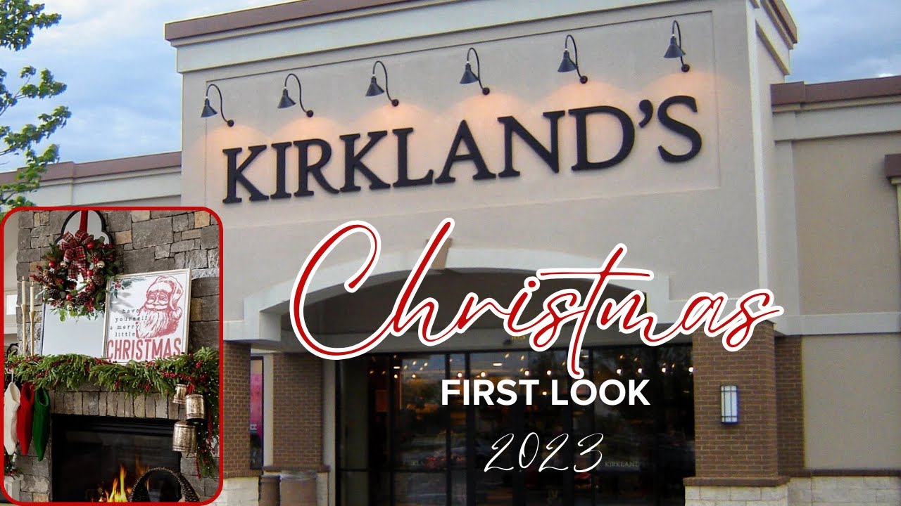 KIRKLAND'S 2023 CHRISTMAS DECORATIONS l FIRST LOOK l Holiday Preview!!!