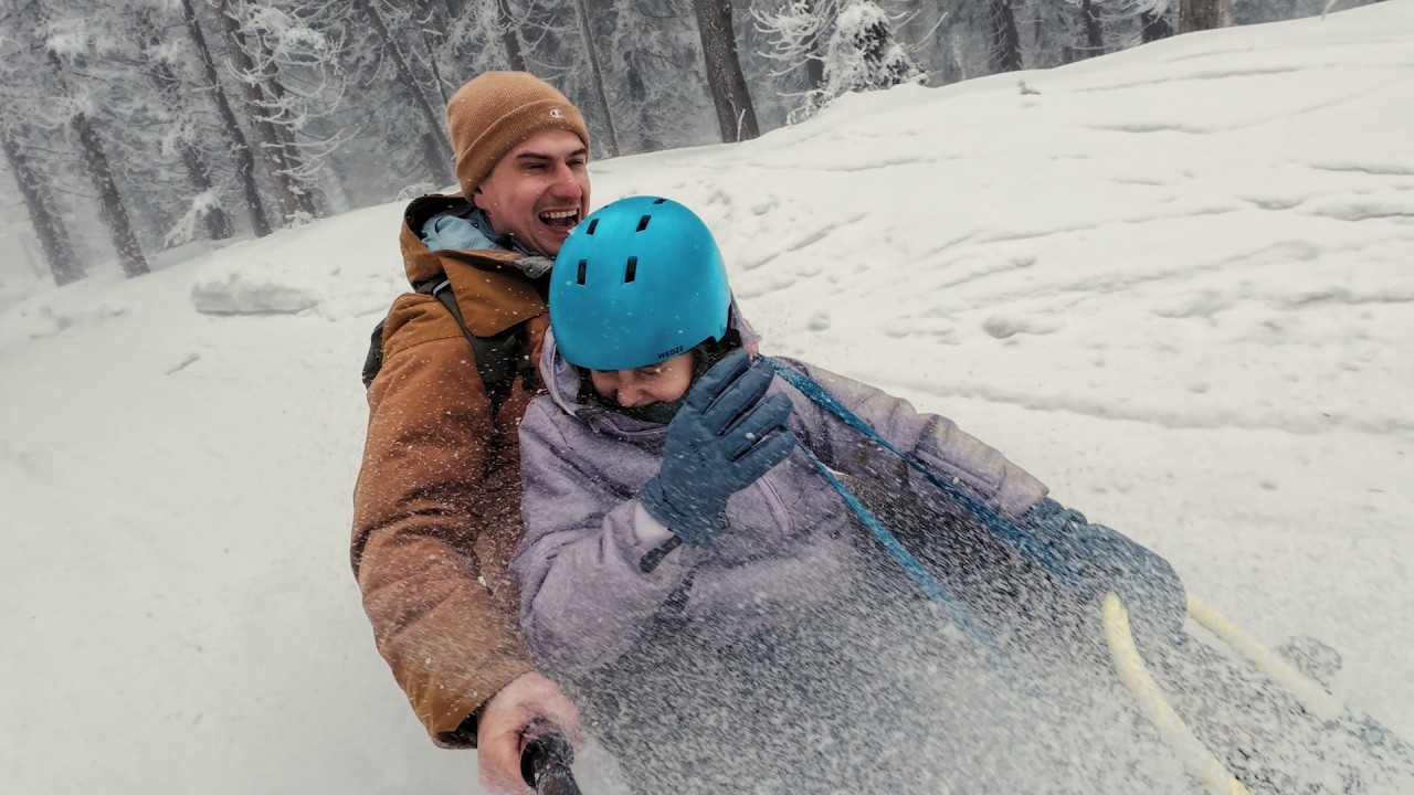 Černá hora sanki 2026 ❄️ Jak wygląda zjazd? Test rodzinny 4K
