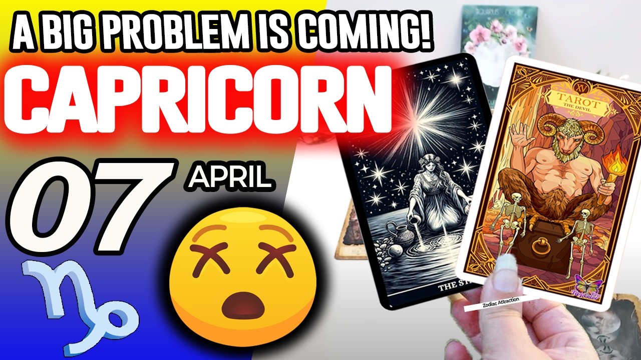 Capricorn ♑😖A BIG PROBLEM IS COMING❗😡 horoscope for today APRIL 7 2026 ♑ #capricorn tarot APRIL