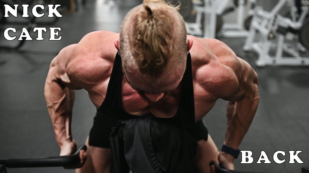 Bodybuilder Marine Nick Cate Around 2 Weeks Out