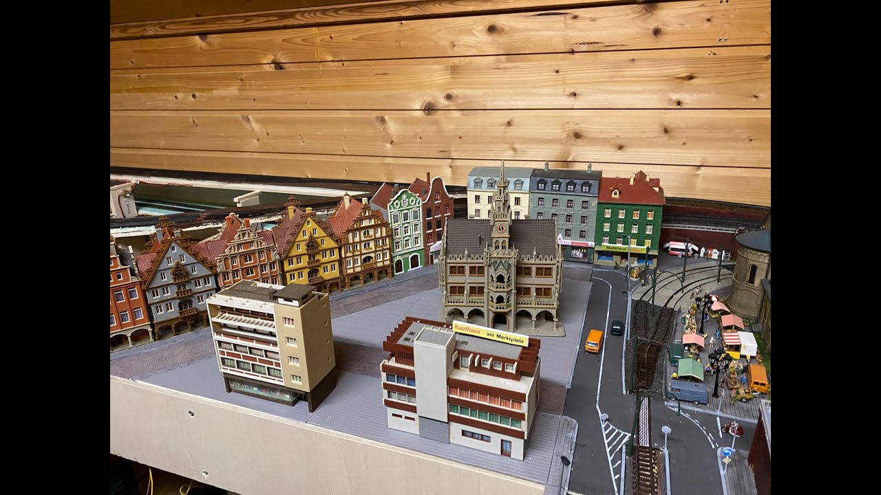 Meine Modellbahnanlage in der Spur N. Folge 46 - Das Stadtmodul Teil 3