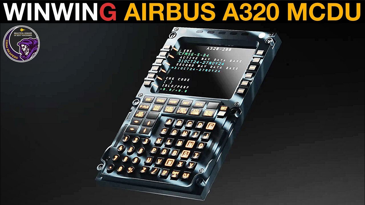 Обзор продукта: Winwing Airbus A320 MCDU (и некоторые изменения в SimApp Pro)