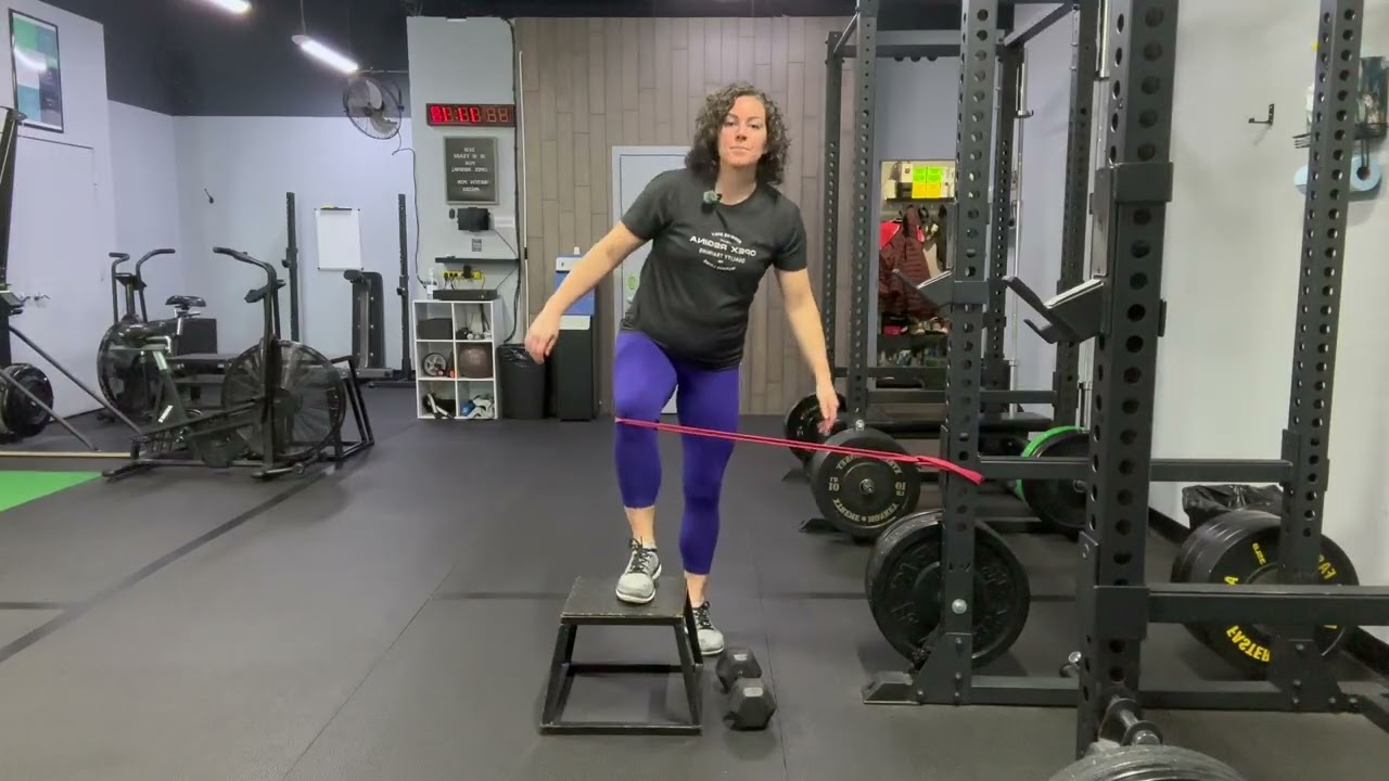 RNT Lateral Box Step Up with Weight
