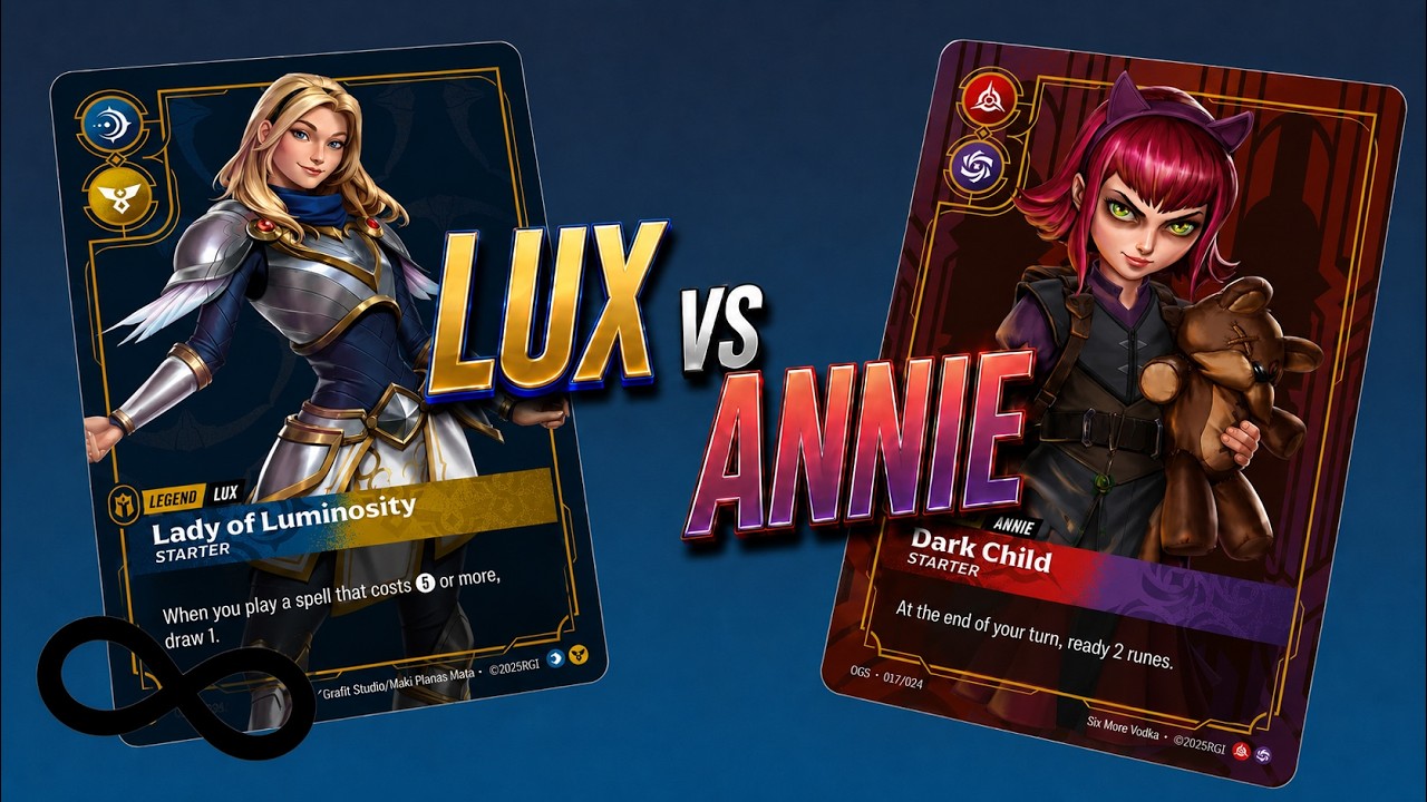 Lux Infinite Combo vs Annie | Riftbound Gameplay