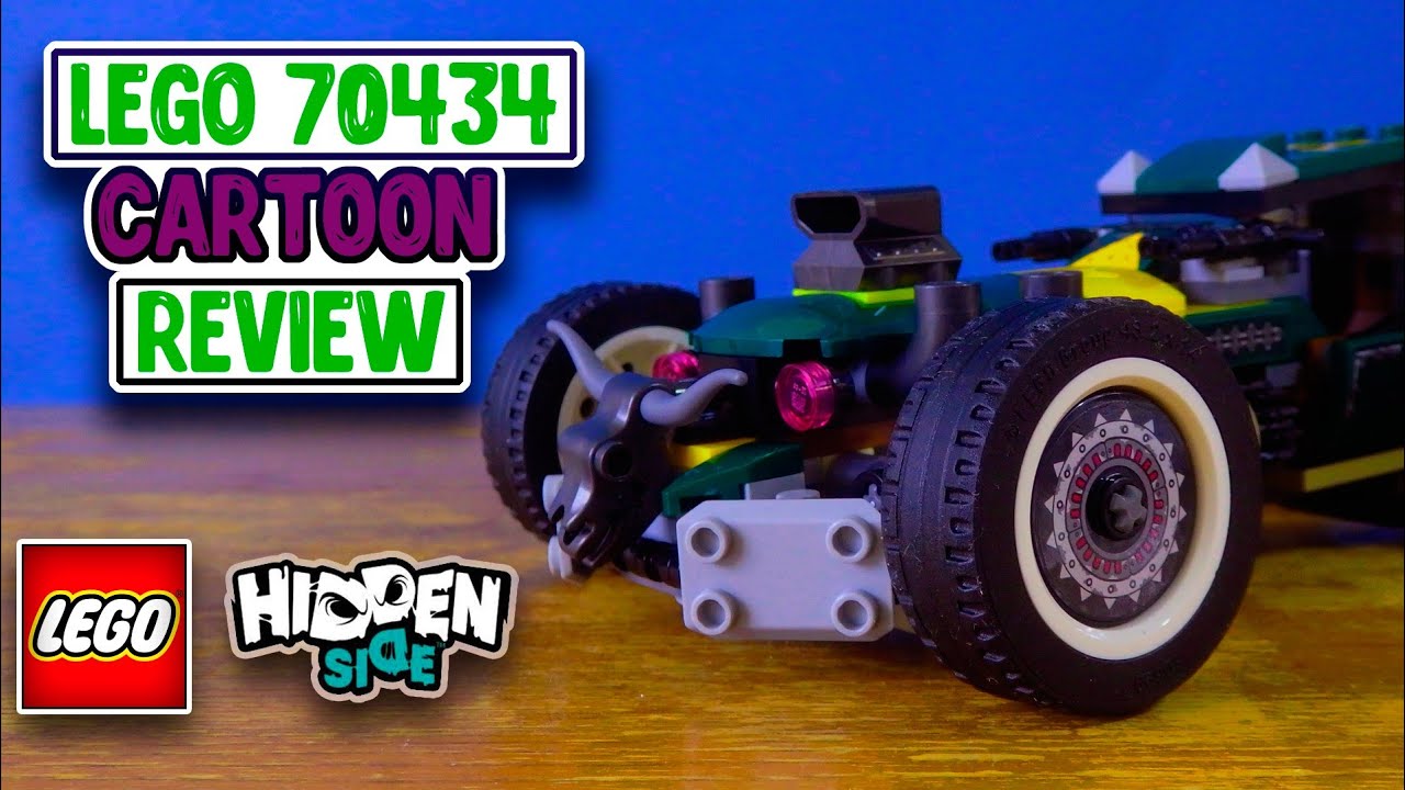 #4 Cartoon Review - LEGO Hidden Side 70434 Supernatural Race Car