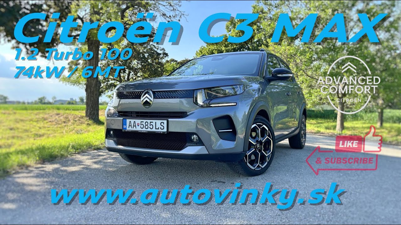 Citroën C3 MAX 1.2 Turbo (2025)