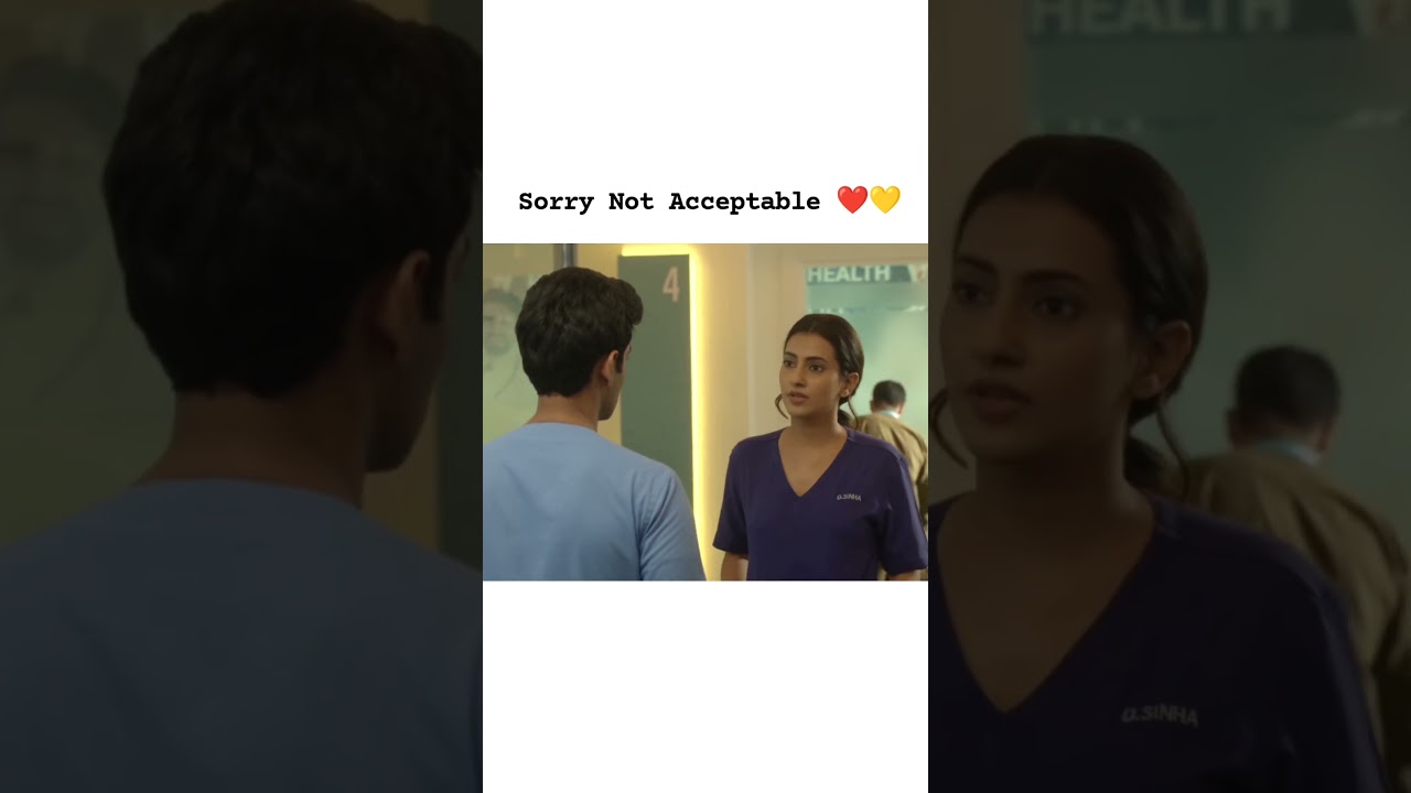 Sorry Not Acceptable ❤️💛 | Dhadkan Zindgi Ki| Love Scene Video