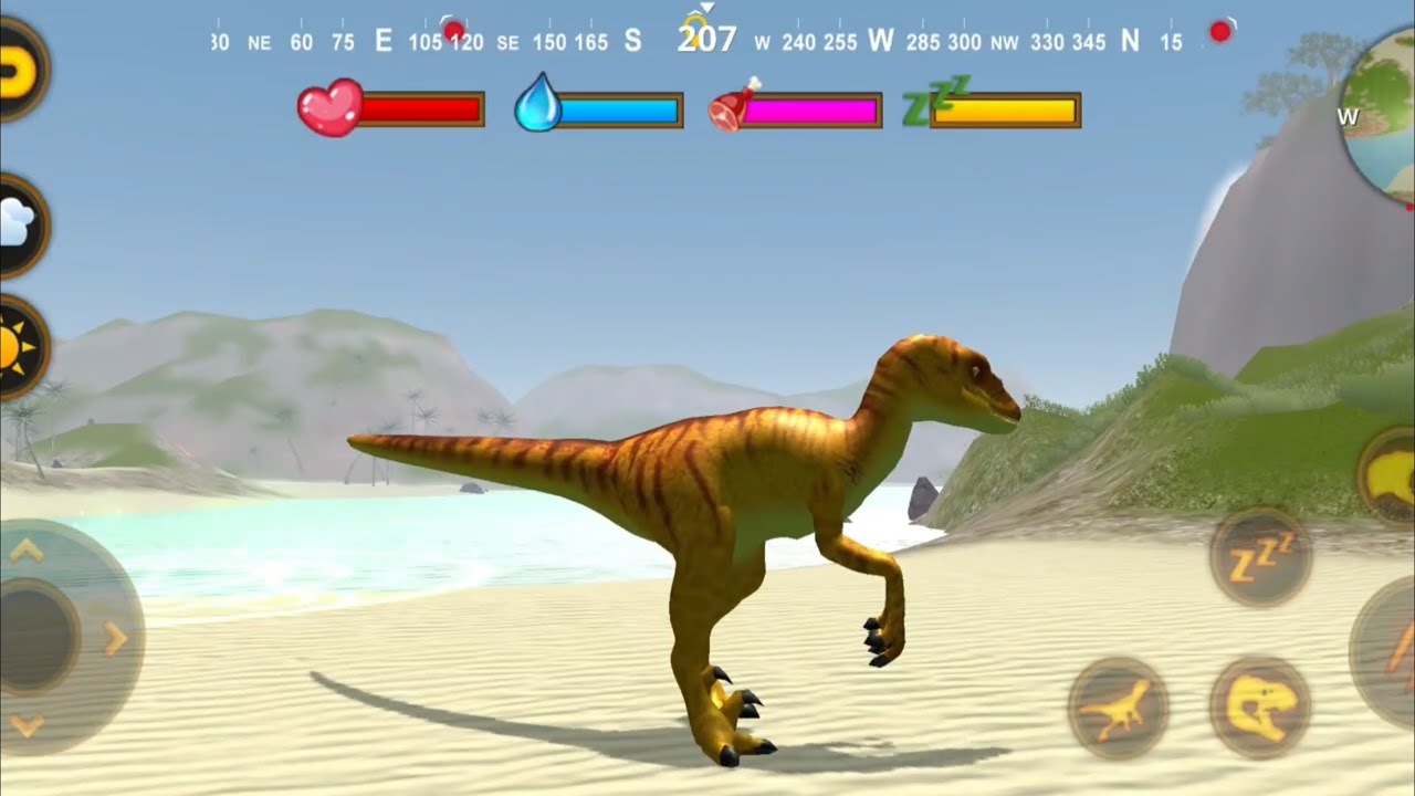 Best Dino Gamer - Talking Small Compsognathus Simulador Android Gameplay #dinovideos #dino