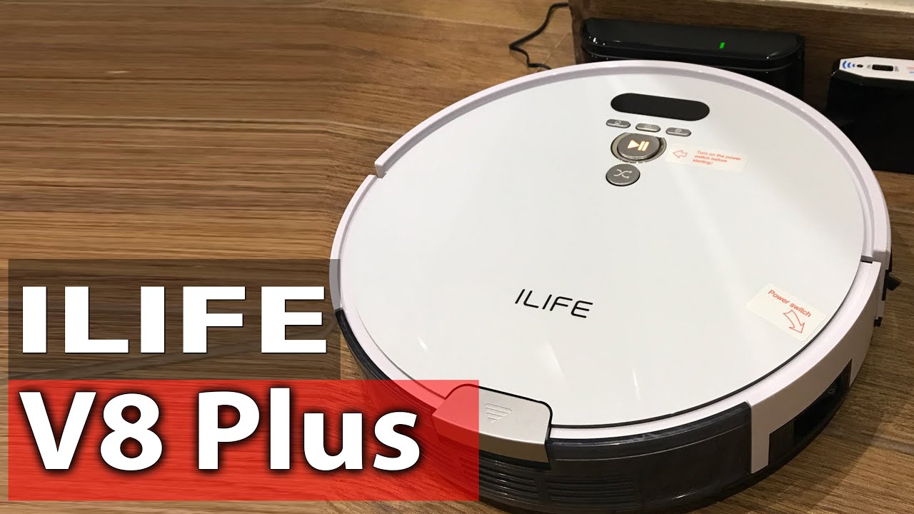 ILIFE V8 Plus: лучший бюджетный робот-пылесос-демонстрация м...