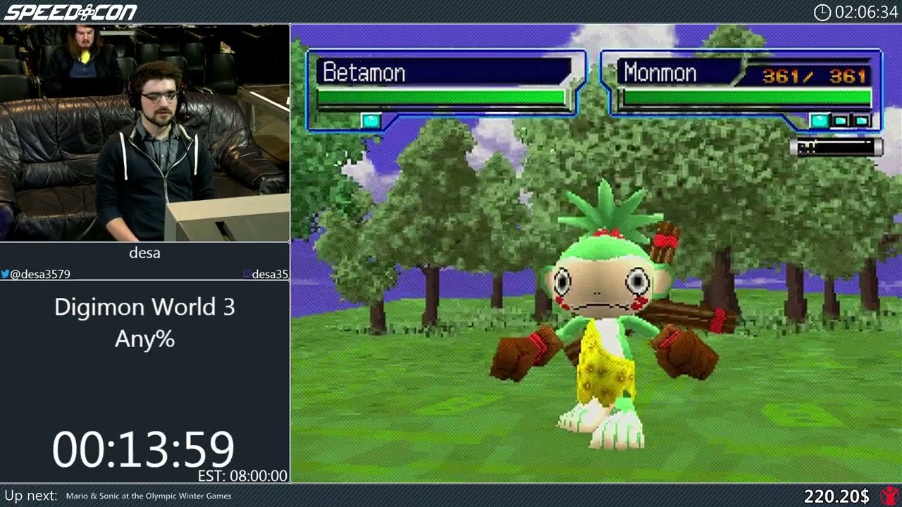 Digimon World 3 - Any% by desa | SpeedCon 2023