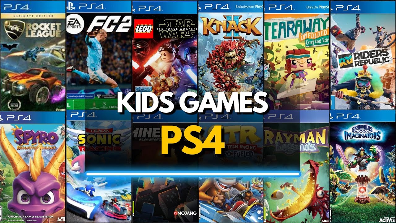 Топ-50 лучших игр для детей на PS4 (2024)