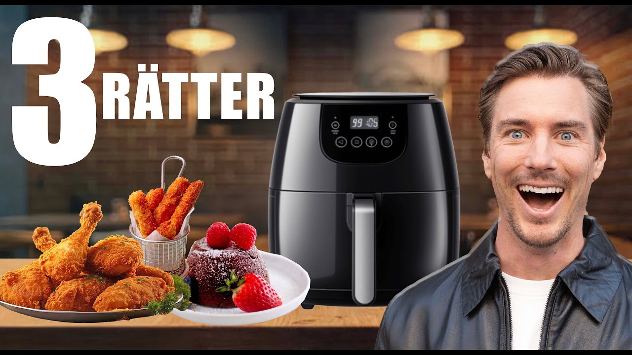 KAN MAN LAGA TRERÄTTERS I EN AIR FRYER?