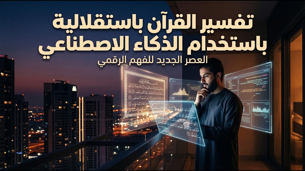 كيف تمكن الذكاء الاصطناعي من تفسير القرآن بنفسه دون العودة الى التراث