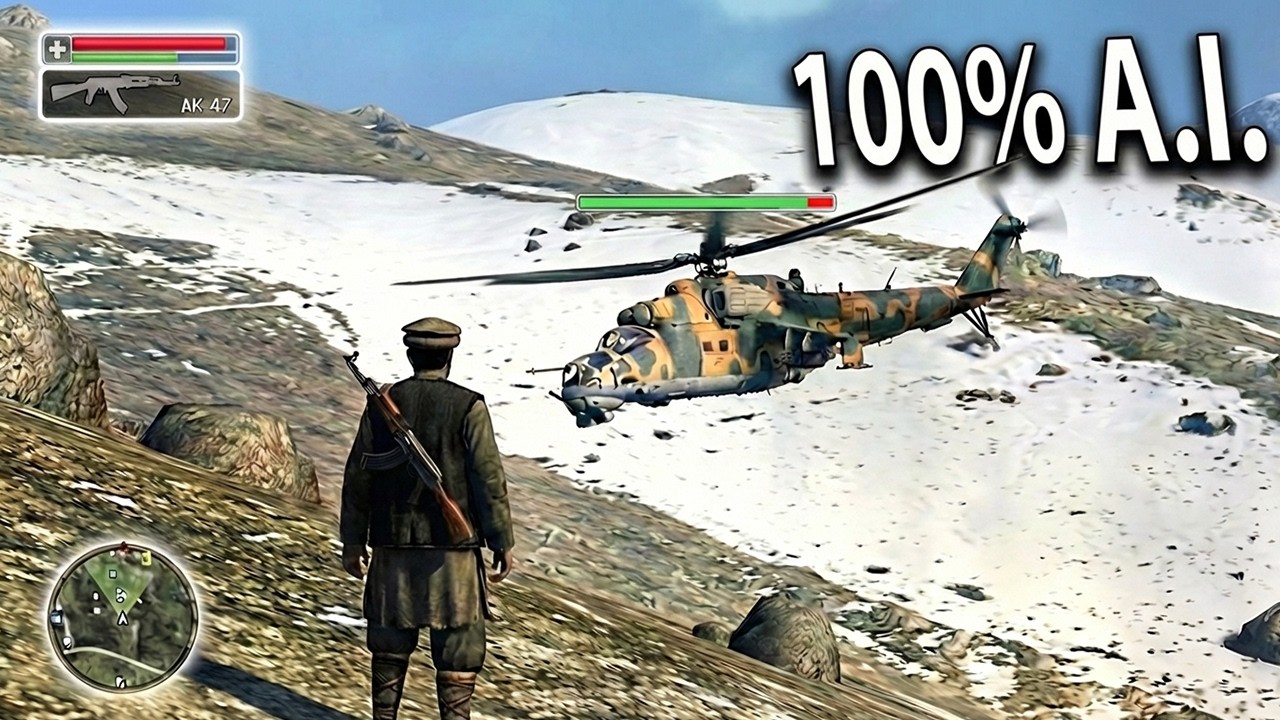 History of Afghanistan as an Xbox 360 Game (A.I. Video)