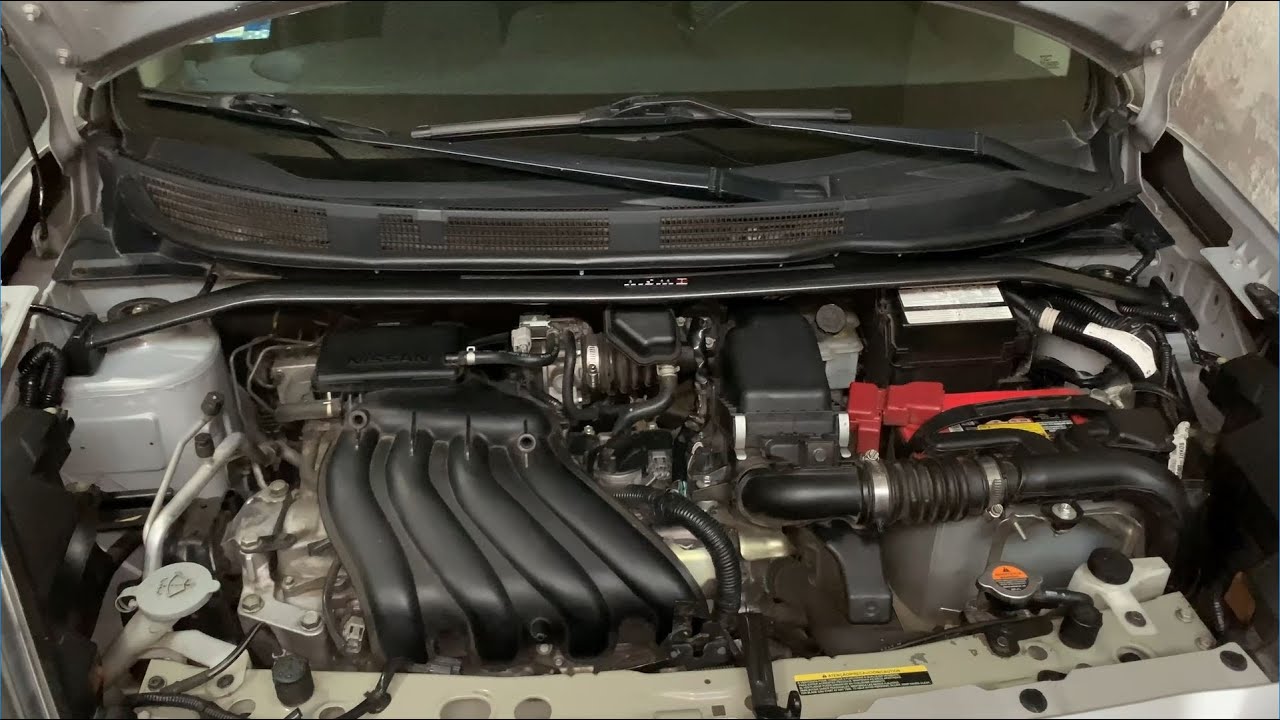 Nissan March SR 2015 - Mejora con Strut bars - Strut frontal Nismo