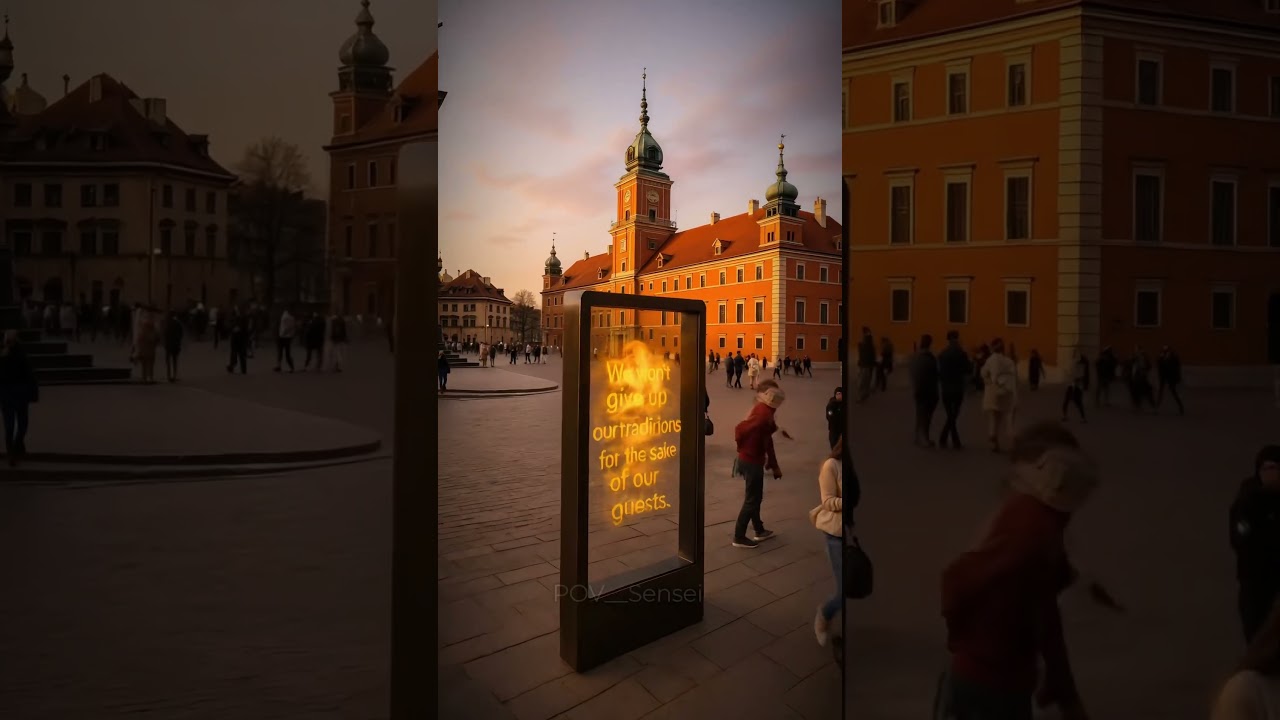 POV: Budzisz się w Polsce w 2050 roku #pov #poland #polska #warsaw #aivideo #cinematicai