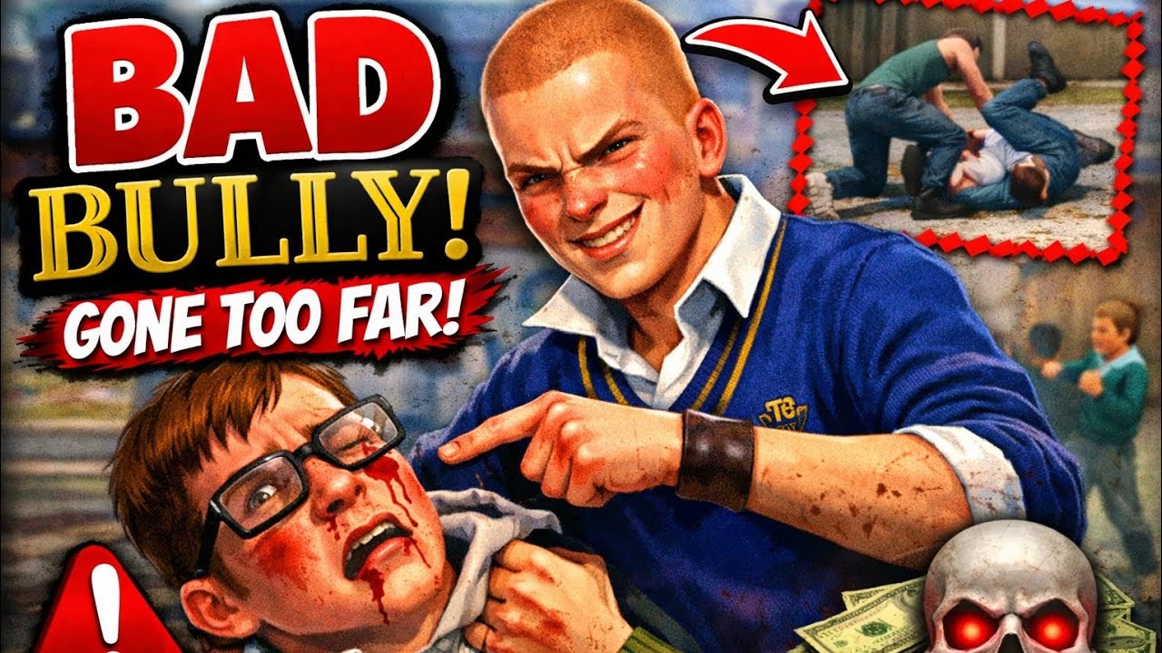 The Worst Bully Game Ever!! Bad Guys At School Game Android Gameplay!