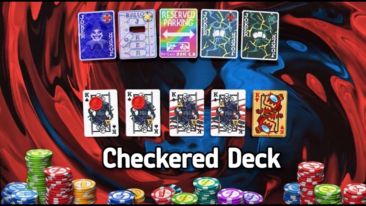 Balatro • Checkered Deck Endless Run (No Commentary, Background / Sleep)