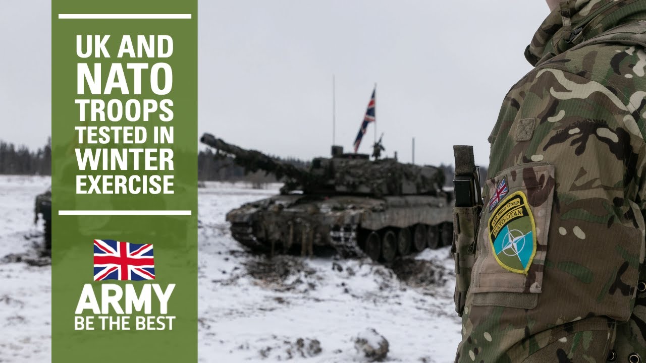 UK and NATO troops tested on Exercise Winter Camp | British Army