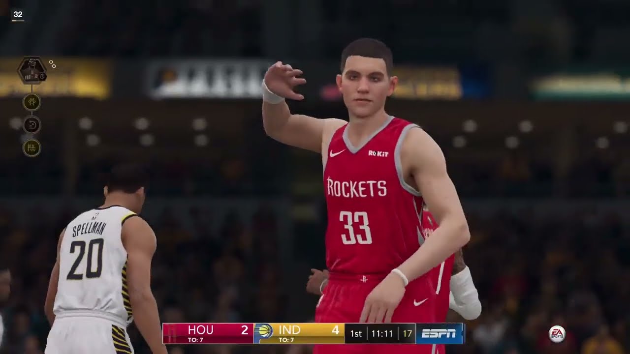 NBAlive19: rockets vs 3 Games series