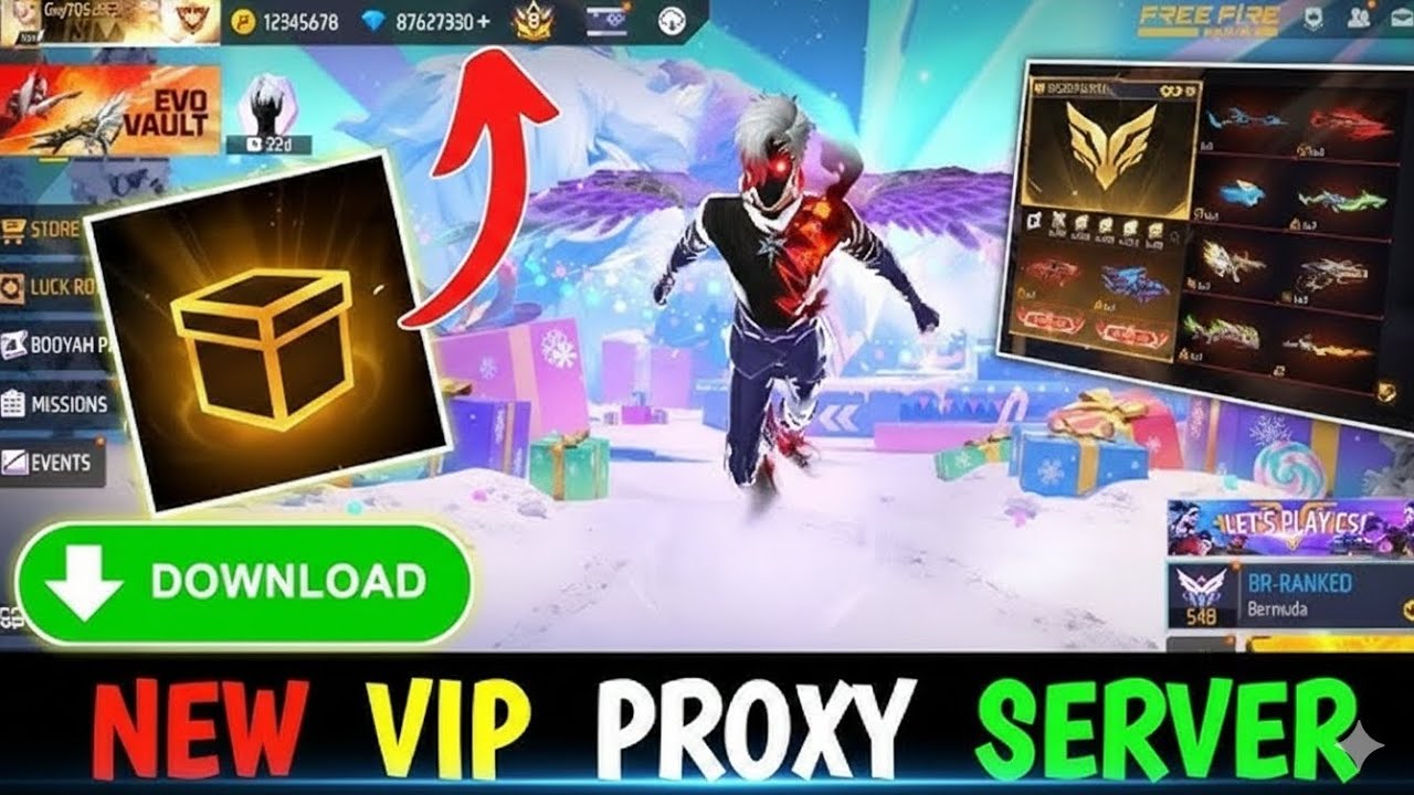 vip Diamond use proxy server || jaldi lut lo 👀☠️
