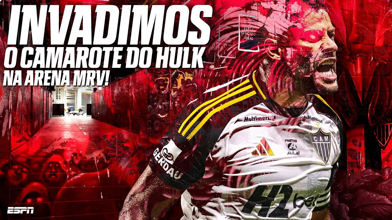 INVADIMOS O ESTÁDIO DO ATLÉTICO-MG! CAMAROTE DO HULK, CAMPO E VESTIÁRIO DO GALO