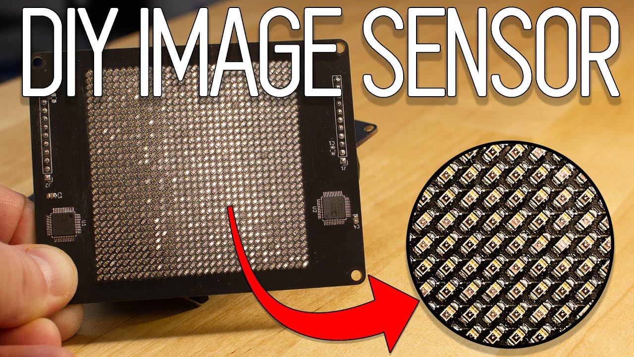 I Made My Own Image Sensor! (And Digital Camera)