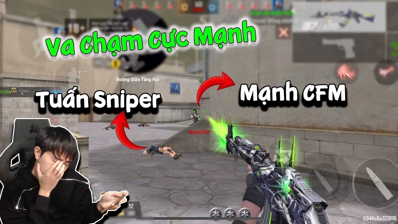 Crossfire Legends VN | SmileGG Bị Tuấn Sniper Và MạnhCFM Ép Cho Không Ra Khỏi Nhà