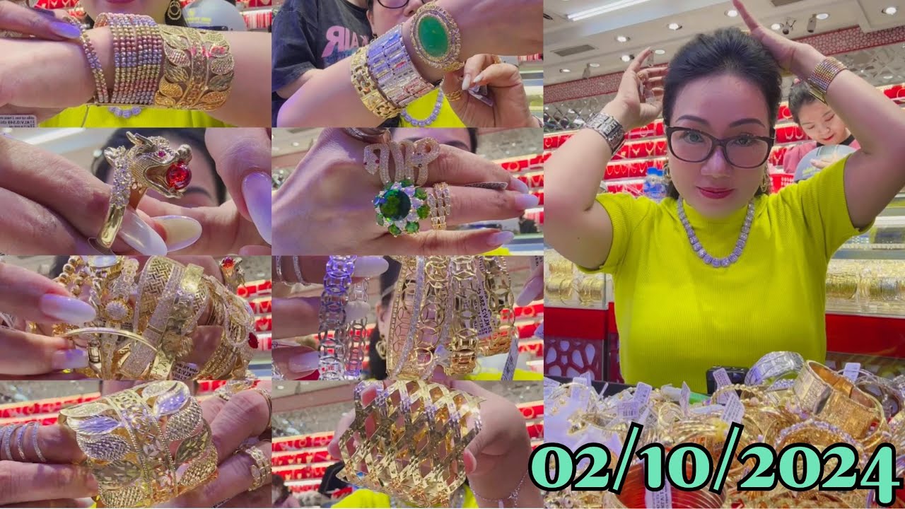 Cô Chủ Tiệm Vàng Kim Thành Thảo Livestream 02/10/2024 Bán vàng CTY 610 với giá công ưu đãi