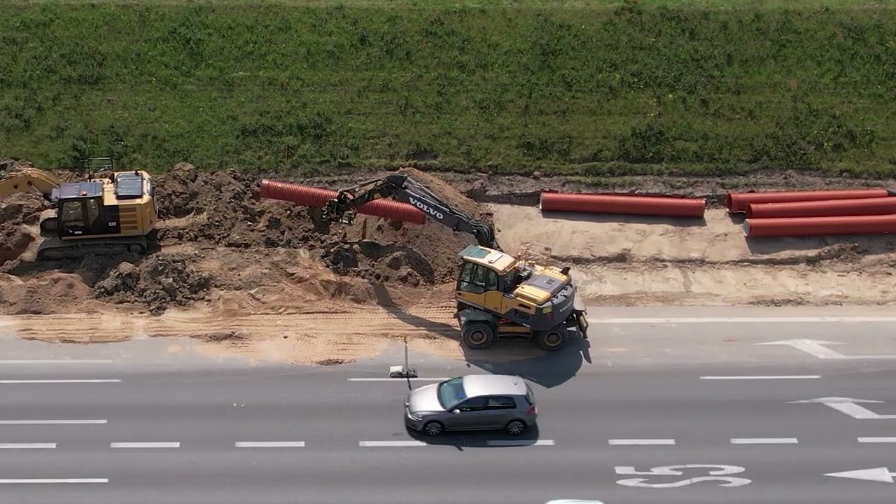 Rozbudowa autostrady A2 o 3 pas ruchu dla każdego kierunku (2024)