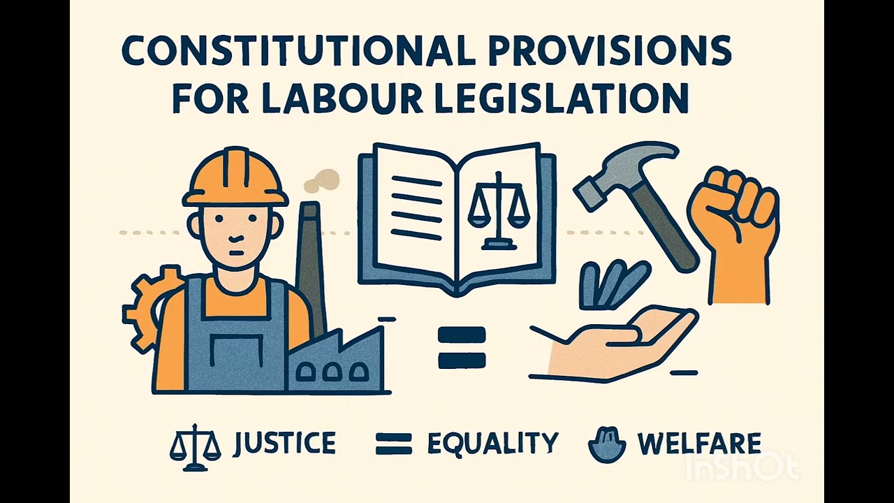 COI & Labour Law#labourlegislation#constitutionofindia#fundamentalrights#directiveprinciples