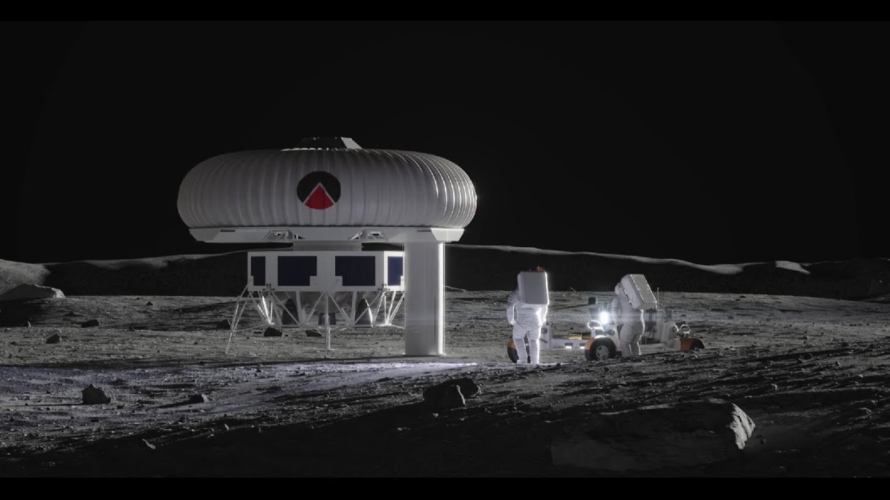 Spartan Space EUROHAB - First Permanent Habitat for the Moon