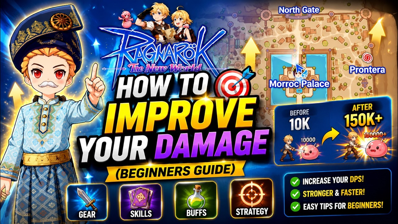 Ragnarok The New World - Tips to Improve Your Damage (Beginners Guide)