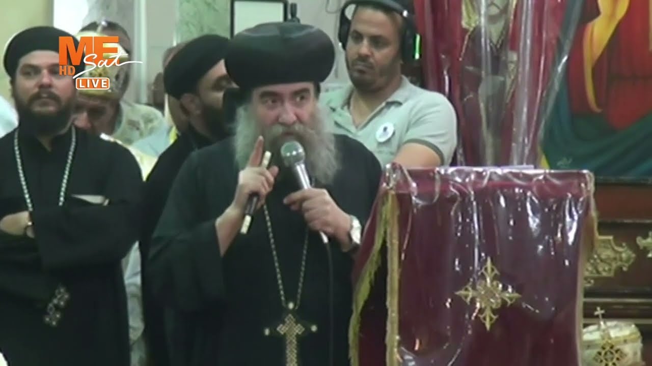 كلمة نيافة أنبا يوأنس في عشية تجليس نيافة أنبا بضابا أسقفا على إيبارشية نجع حمادي وتوابعها.
