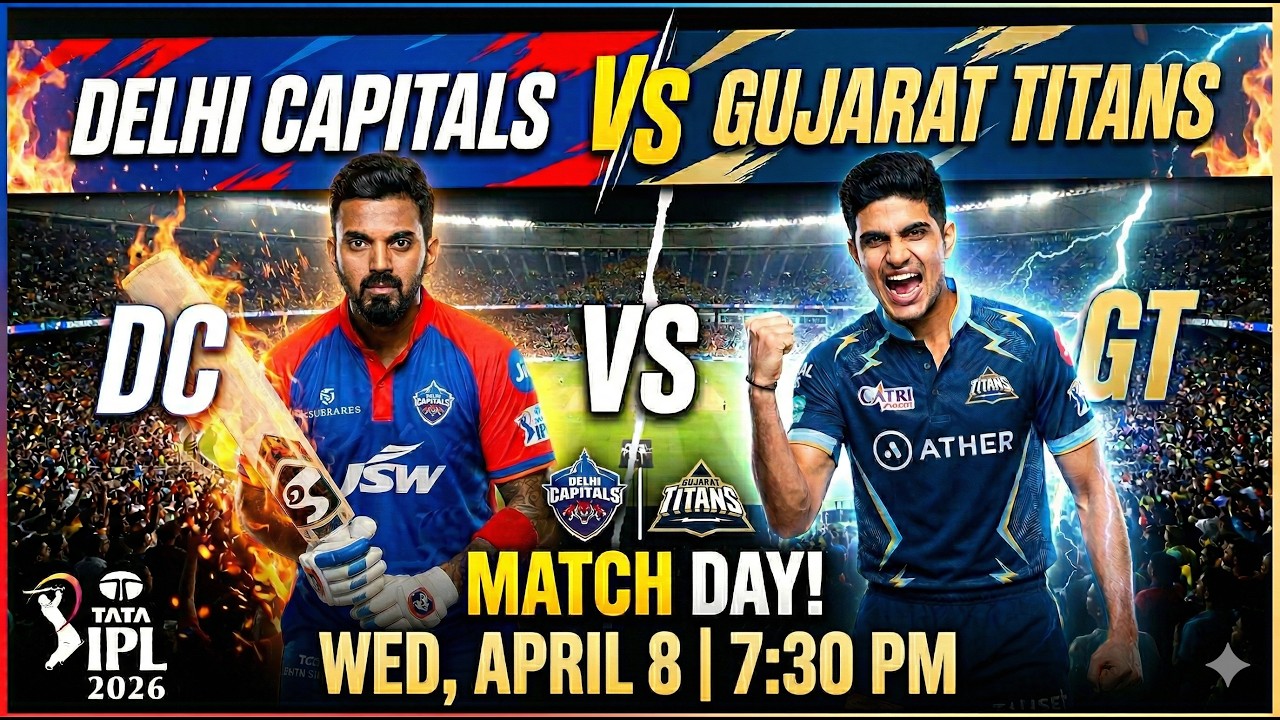 DC vs GT, 14th Match IPL 2026 | Live Cricket Match | Delhi vs Gujarat Live | IPL Match Today
