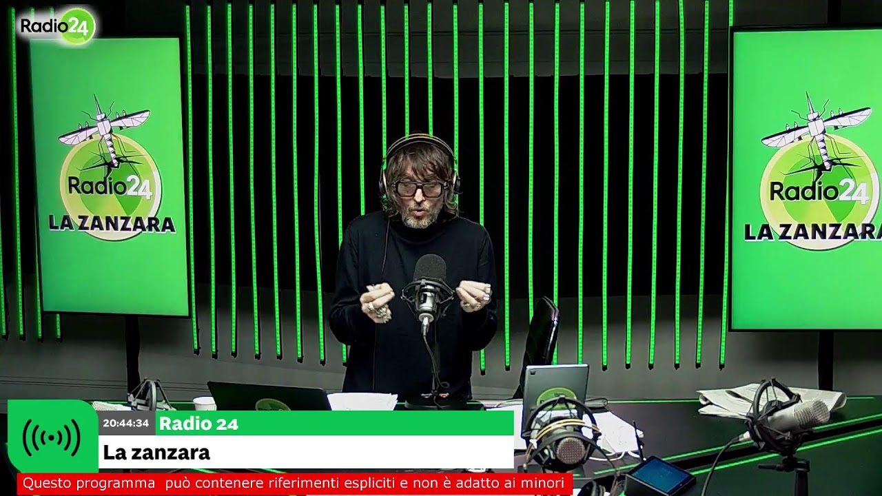 La zanzara del 08/01/2024