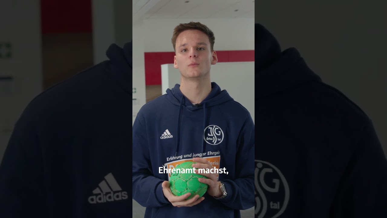 Ehrenamt = Dein gro&szlig;er Wurf zur Ausbildung.