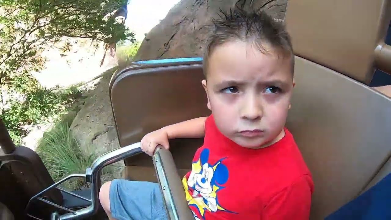 HE HATED IT! 😱 My Son’s Hilarious Reaction to Expedition Everest 😆