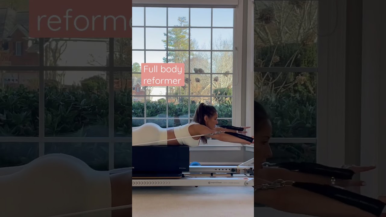 Pilates Full Body Sculpt Routine 💪🏽 #pilatesworkout #pilatesreformer #reformerworkout