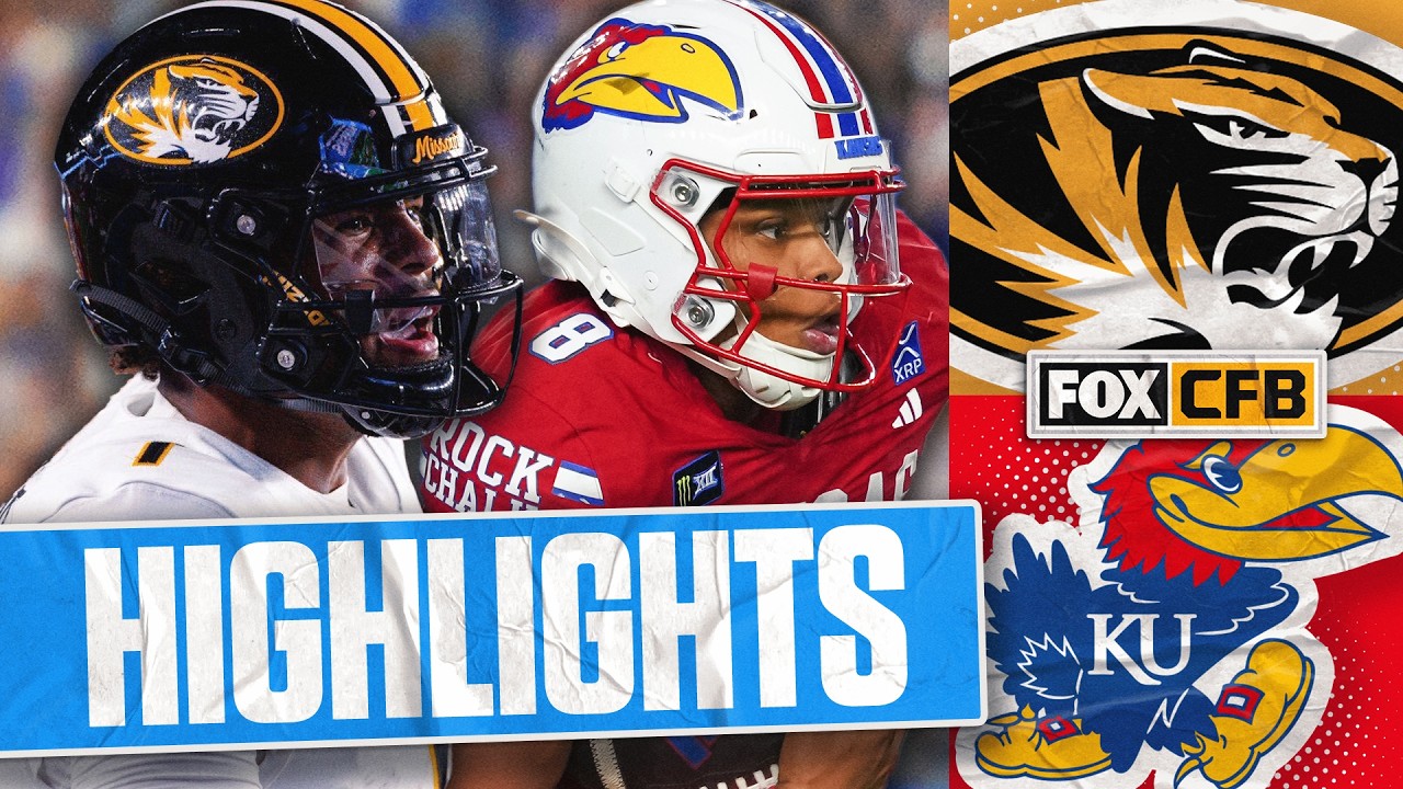 No. 23 Missouri Tigers vs Kansas Jayhawks Highlights 🏈 FOX College Football