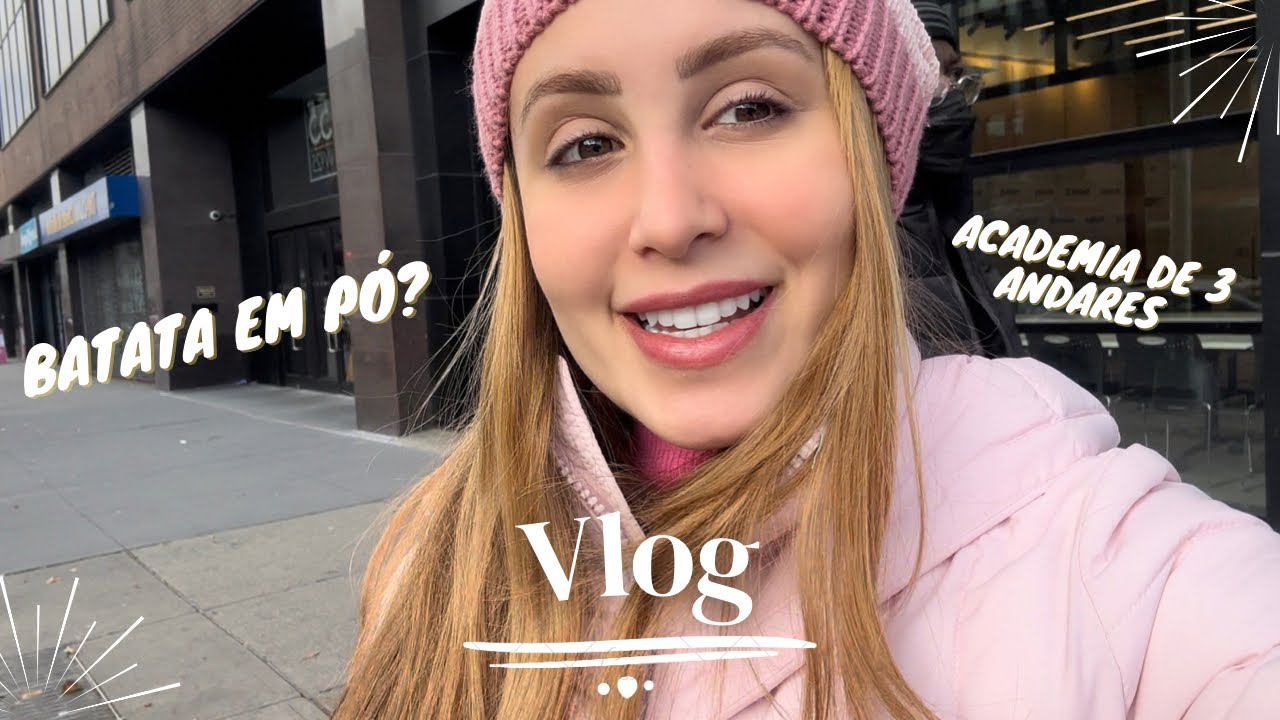 Rotina morando em NYC #1 | aula, tour pela academia, supermercado, comprinhas