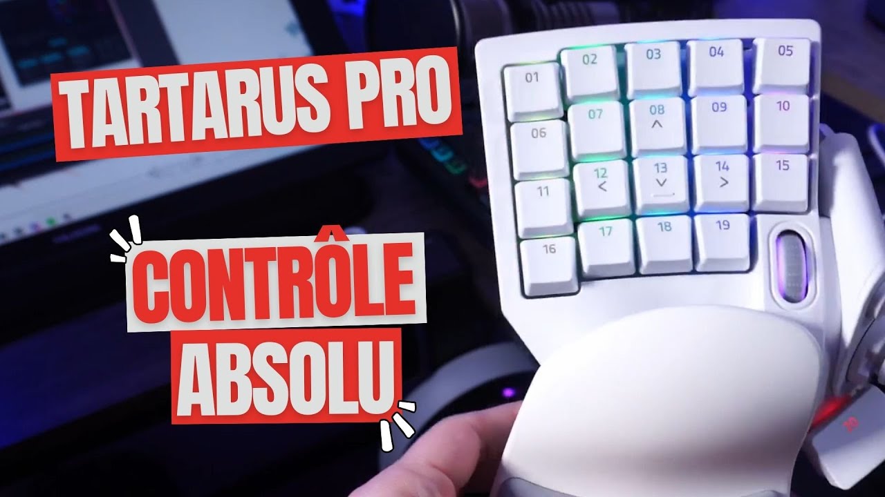 Découverte du Razer Tartarus Pro : Le Contrôle Réinventé !