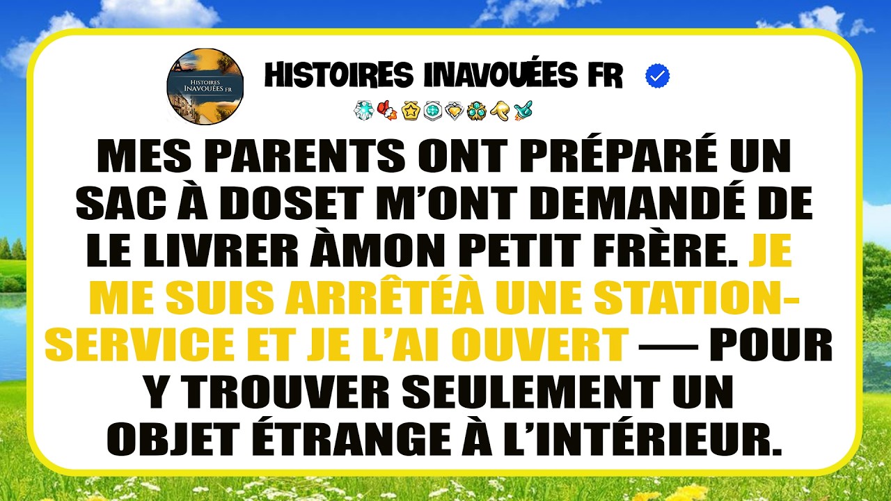 Ma Mère A Dit : « N’ouvre Pas Le Sac À Dos » Avant « L’accident » De Mon Frère — Un Policier Est ...