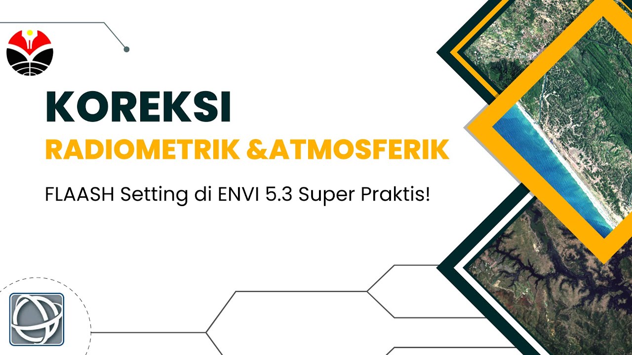 Koreksi Radiometrik dan Atmosferik Paling Mudah dan Praktis! FLAASH Setting ENVI 5 3 Citra Landsat 8