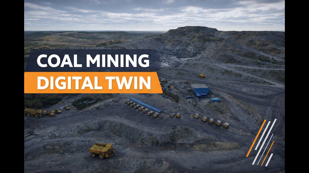 Coal Mining Digital Twin - 3D Visualization & Route Optimization System