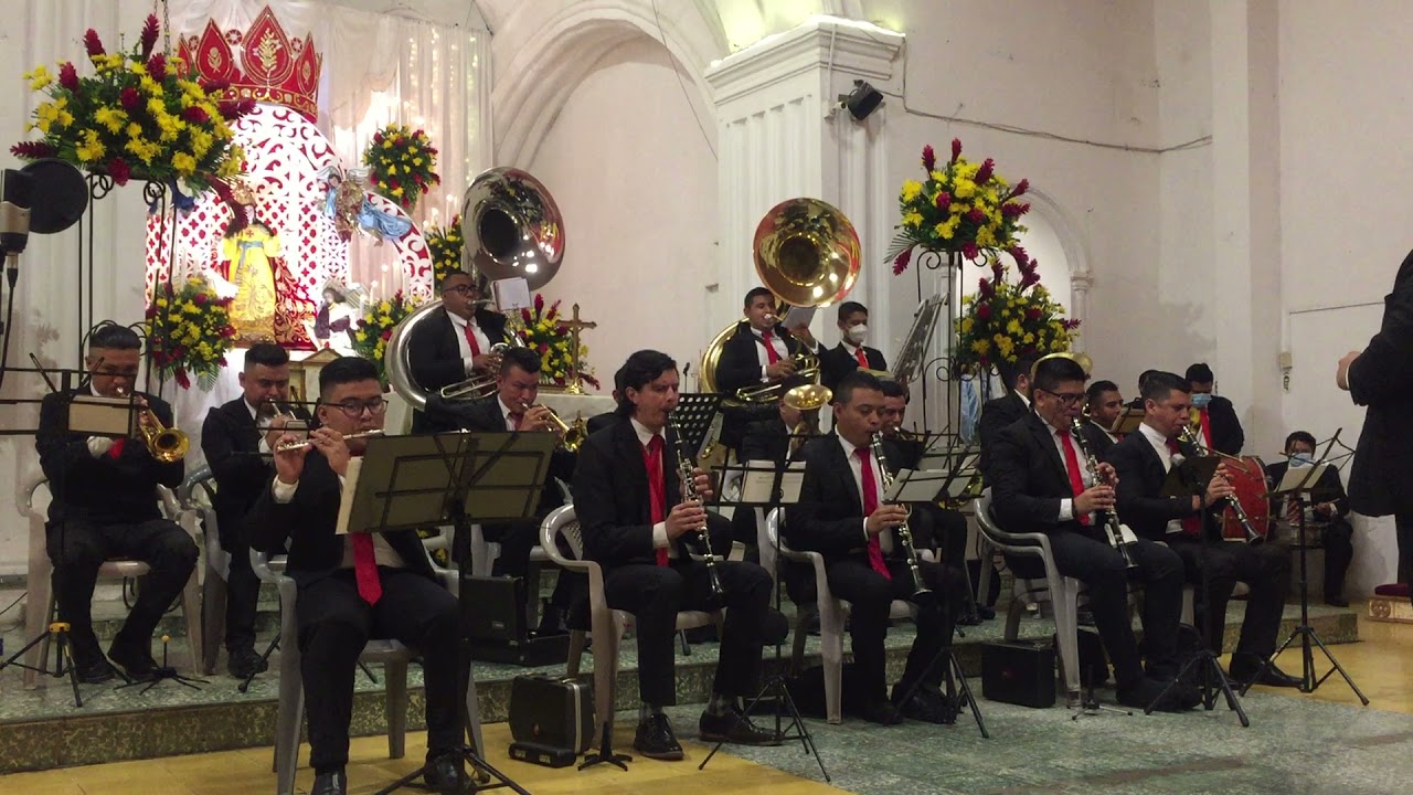 Marcha Gerardo Barrios. Banda de Música de la HJN de Izalco 2021. [SV]
