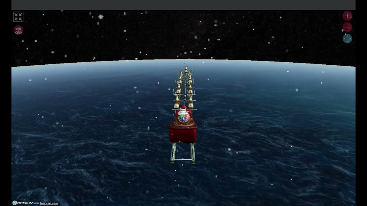 NORAD Santa tracker 2025. Highlight and Recap. Australia-Indonesia 
