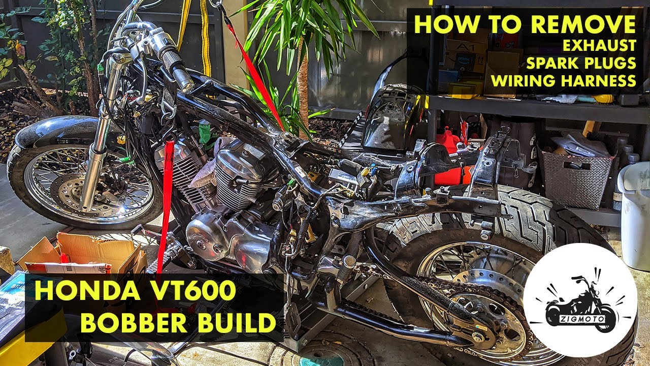 Bobber Build 1993 Honda Shadow VT600 - Part 4
