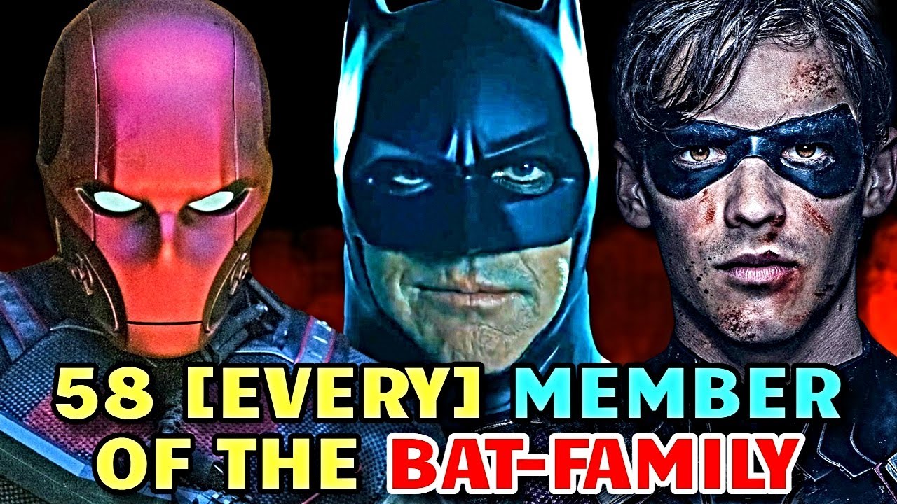 58 (Every) Member Of The Bat Family - Explored - A Mega 1 Hour Video For The Bat-Fans!